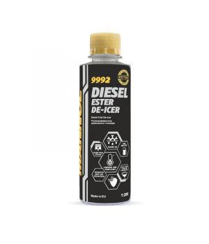 Присадка-антигель для дизельного топлива MANNOL 9992 DIESEL ESTER DE-ICER, 250мл