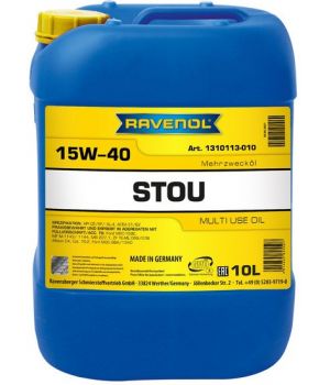 Трансмиссионное масло RAVENOL STOU 15W-40, 10л