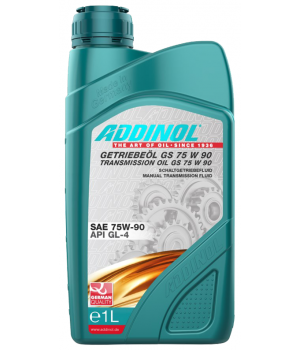 Трансмиссионное масло ADDINOL Getriebeol GS 75W-90, 1л
