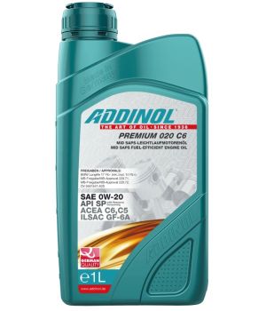 Моторное масло ADDINOL Premium 020 C6 0W-20, 1л