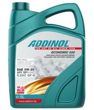 Моторное масло ADDINOL Economic 020 0W-20, 5л