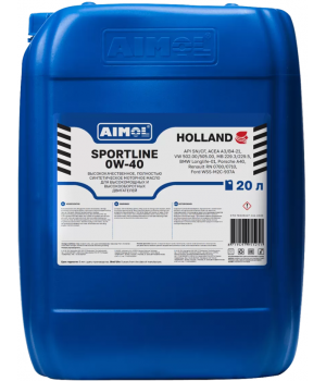 Моторное масло AIMOL Sportline 0W-40, 20л