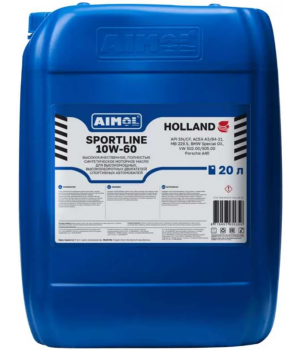 Моторное масло AIMOL Sportline 10W-60, 20л