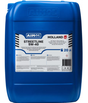 Моторное масло AIMOL Streetline 5W-40, 20л