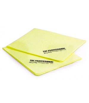 Водопоглощающие салфетки AION Professional Chamois, 2 шт., 43х33см (желтые)
