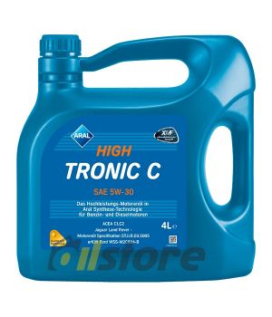 Моторное масло ARAL HighTronic C 5W-30, 4л