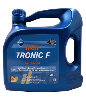 Моторное масло ARAL HighTronic F 5W-30, 4л