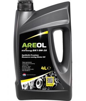 Моторное масло AREOL ECO Energy DX1 0W-20, 4л
