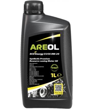 Моторное масло AREOL ECO Energy С5/C6 0W-20, 1л