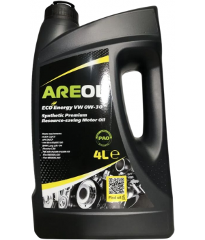 Моторное масло AREOL ECO Energy VW 0W-30, 4л
