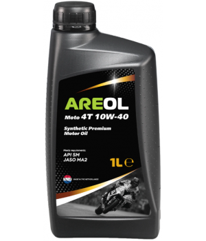 Моторное масло AREOL MOTO 4T 10W-40, 1л