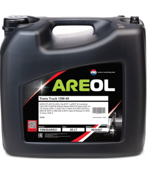 Моторное масло AREOL Trans Truck 15W-40, 20л