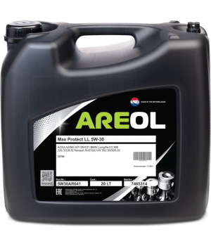 Моторное масло AREOL Max Protect LL 5W-30, 20л