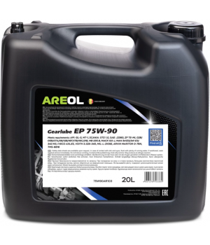Трансмиссионное масло AREOL Gearlube EP 75W-90, 20л