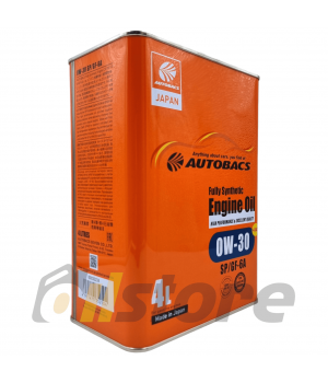 Моторное масло AUTOBACS Fully Synthetic 0W-30 SP/GF-6A, 4л