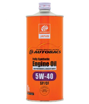 Моторное масло AUTOBACS Fully Synthetic 5W-40 SP/CF, 1л