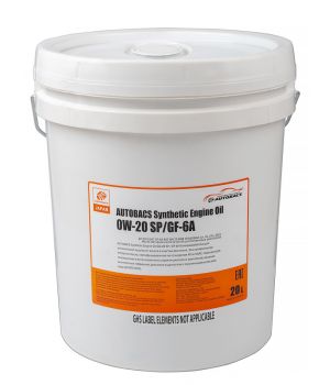 Моторное масло AUTOBACS Synthetic Engine Oil 0W-20 SP/GF-6, 20л