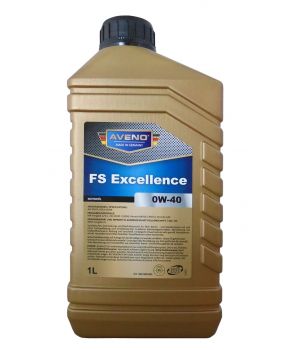 Моторное масло AVENO FS Excellence 0W-40, 1л