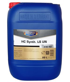 Моторное масло AVENO HC Synth. 5W-40 LS UN, 20л