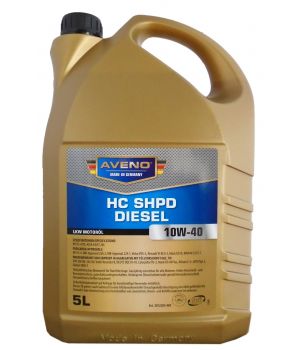 Моторное масло AVENO HC-SHPD Diesel 10W-40, 5л