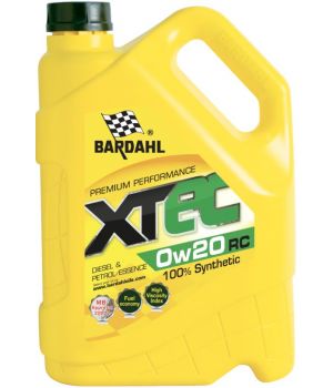 Моторное масло BARDAHL XTEC 0W-20 RC, 5л