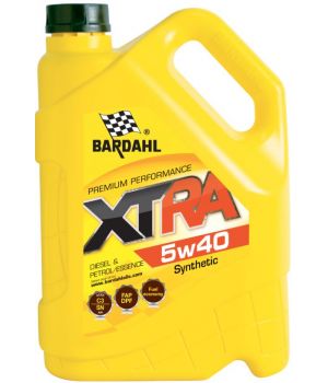 Моторное масло BARDAHL ХTRA 5W-40, 5л
