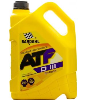 Трансмиссионное масло BARDAHL ATF DEXRON III, 5л