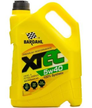 Моторное масло BARDAHL XTEC 5W-40, 5л