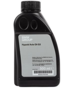 Трансмиссионное масло BMW Hypoid Axle G3 70W-80, 0.5л