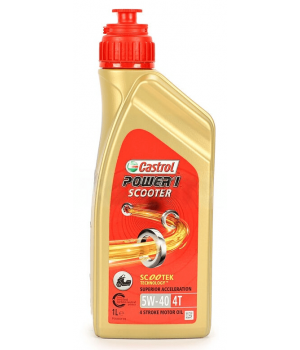 Моторное масло Castrol Power 1 Scooter 5W-40, 1л