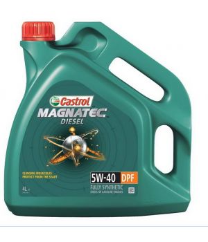 Моторное масло Castrol Magnatec Diesel 5W-40 DPF, 4л