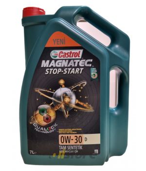 Моторное масло Castrol MAGNATEC Stop-Start 0W-30 D, 7л