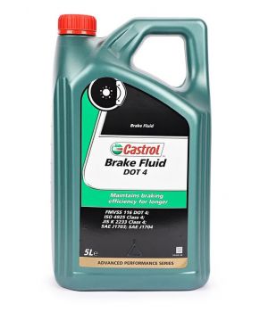 Тормозная жидкость Castrol Brake Fluid DOT 4, 5л