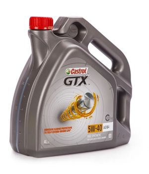 Моторное масло Castrol GTX 5W-40 A3/B4, 4л