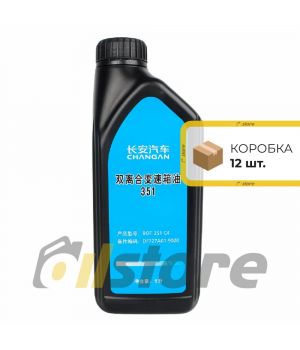 Трансмиссионное масло Changan DCTF BOT 351, 1л (x12 шт.)