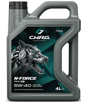 Моторное масло C.N.R.G. N-Force Pro SL 5W-40 SL/CF, 4л