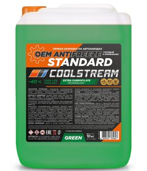 Антифриз Coolstream Standart Green, 10кг