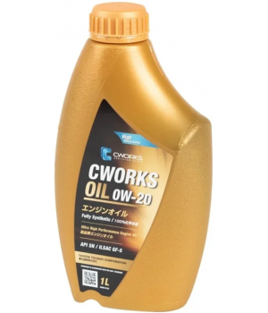 Моторное масло CWORKS OIL 0W-20 GF-5, 1л