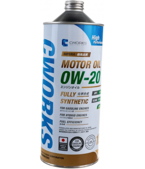 Моторное масло CWORKS SUPERIA MOTOR OIL 0W-20 SP/GF-6A, 1л