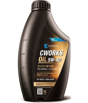 Моторное масло CWORKS OIL 5W-40 A3/B4, 1л