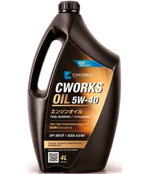 Моторное масло CWORKS OIL 5W-40 A3/B4, 4л