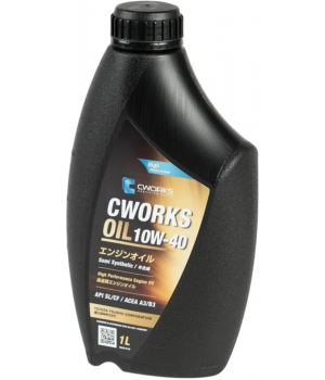 Моторное масло CWORKS OIL 10W-40 A3/B3, 1л