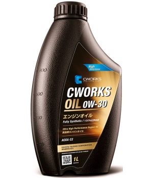 Моторное масло CWORKS OIL 0W-30 С2, 1л