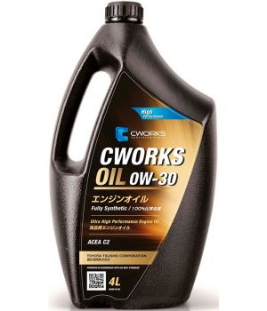 Моторное масло CWORKS OIL 0W-30 С2, 4л