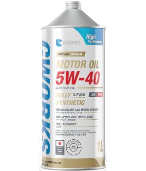 Моторное масло CWORKS SUPERIA OIL 5W-40 SP/CF, 1л