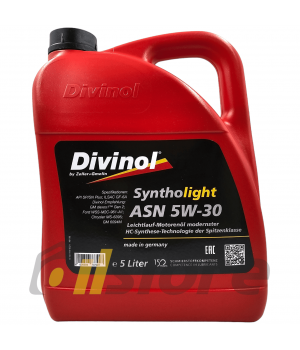 Моторное масло DIVINOL Syntholight ASN 5W-30, 5л