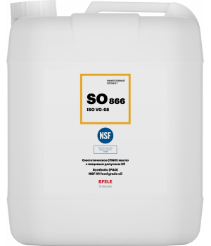 Редукторное масло Efele SO-866 VG-68, 5л