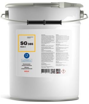 Силиконовая смазка EFELE SG-385 NLGI-3, 18кг