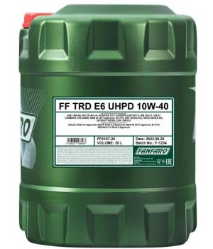 Моторное масло FANFARO 6107 TRD E6 UHPD 10W-40, 20л