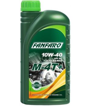 Моторное масло FANFARO 6201 M-4T PLUS 10W-40, 1л
